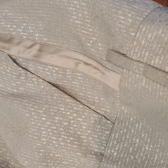 *SALE* Dolce & Gabbana silver stripe slacks - Picture 11 of 11